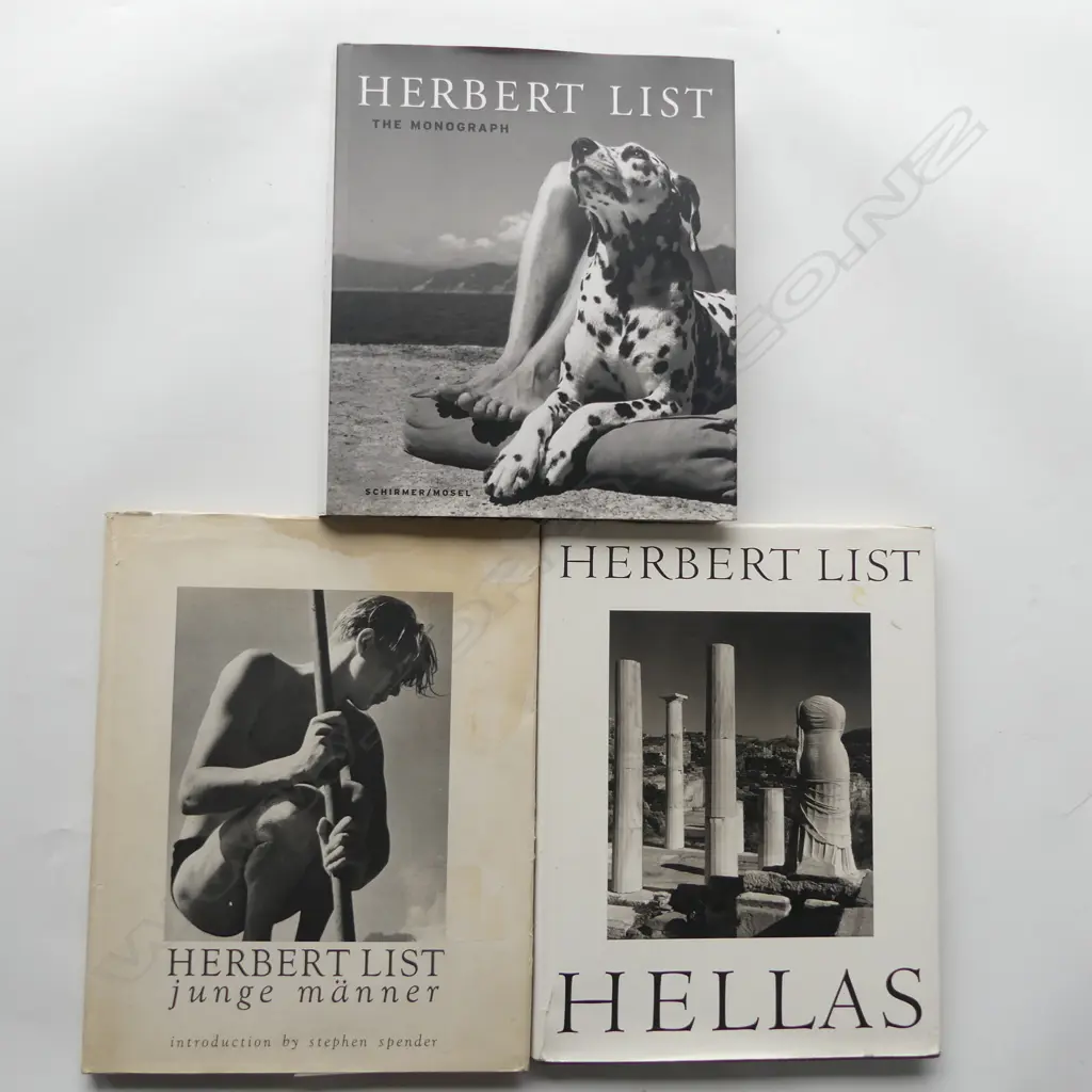 THREE PUBLICATIONS: HERBERT LIST Image 1++
